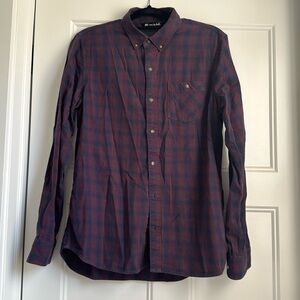 TravisMathew Prize Money Plaid Button-Up Shirt